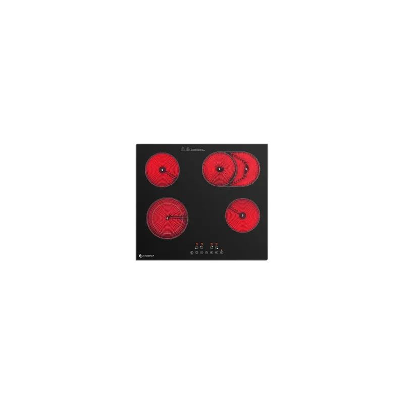 AMZCHEF CE-T-72CB4xyP200-LBHA 4-burner ceramic cooktop